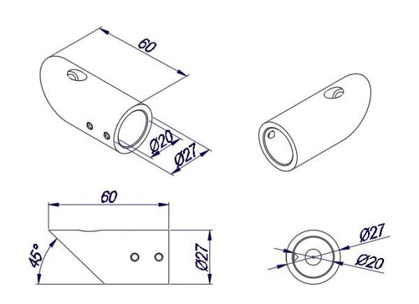 Коннектор SC8-19