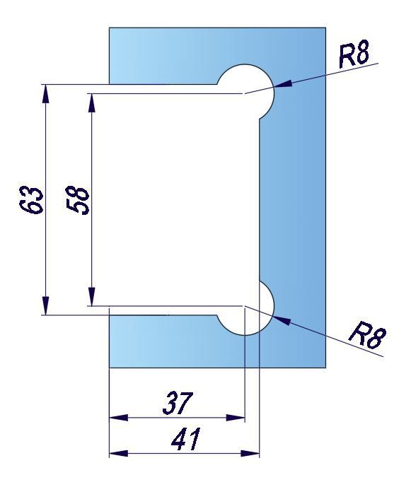 Balama Perete-Sticla cu fixare SHT-B-ST