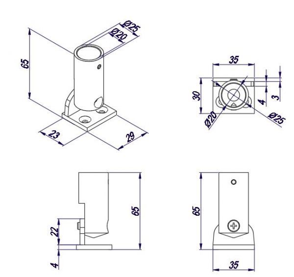 Коннектор SC-10-19